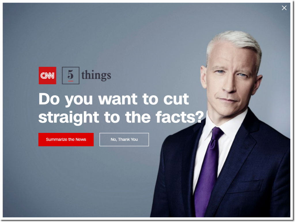 Listen CNN, I don’t want to cut to the facts